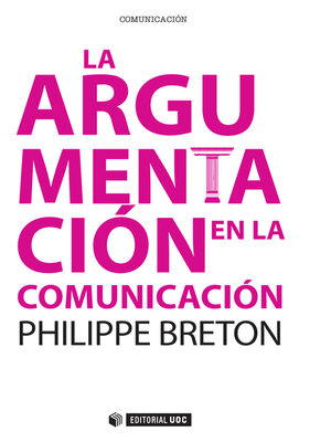 cover image of La argumentación en la comunicación